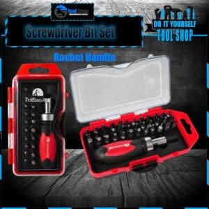 37 Pcs CrV Ratchet Screwdirver Bits Interchanable Set 42109