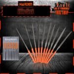 Harden 610622 Needle Files Set 4x160mm 10pcs
