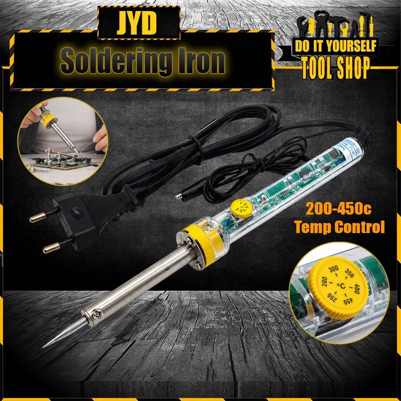 JYD 60Watt Soldering Iron 200-450 ℃ Temperature in pakistan