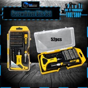 Moplin 52-Piece Precision Standard Screwdriver Bits