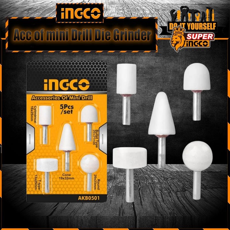 Ingco 5 Pcs Polishing Stone AKB0501