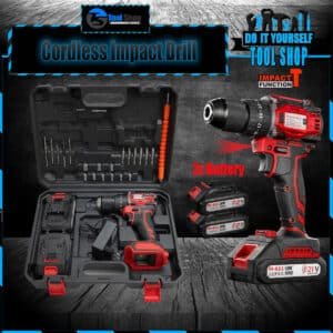 29 Pcs Impact Hammer Cordless Drill in pakistan