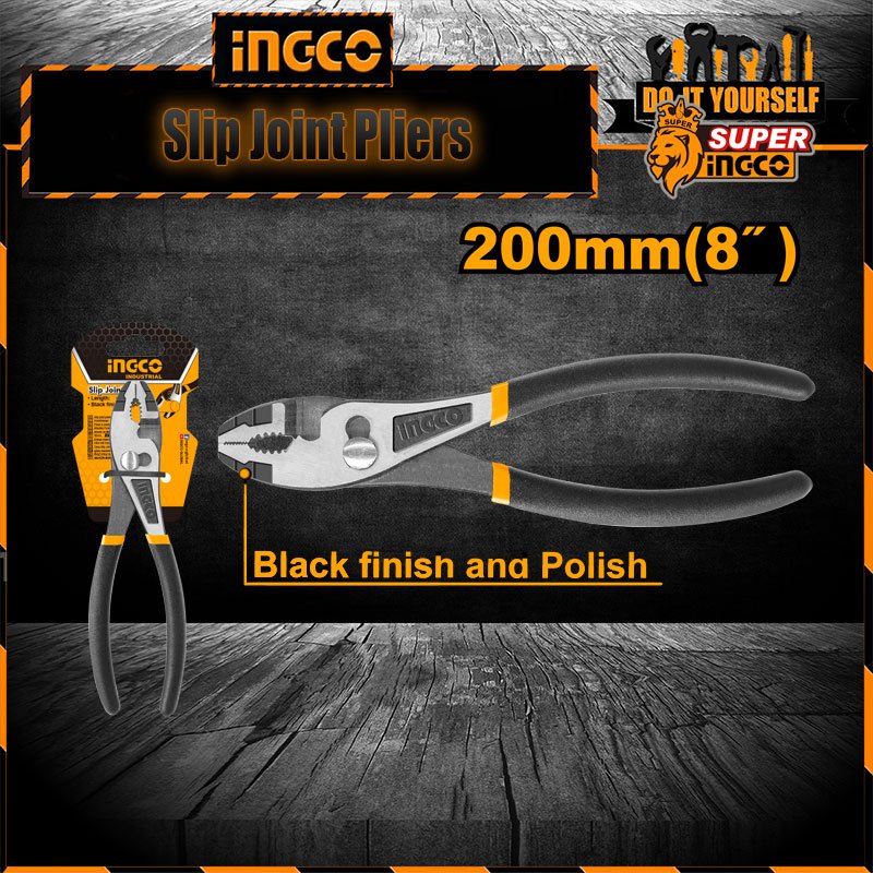 INGCO Slip Joint Pliers HSPJP02200 8 Inch