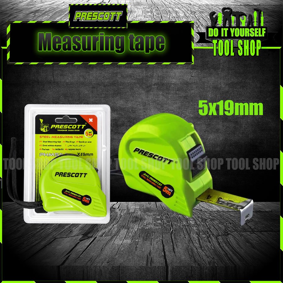 Prescott Measuring tape 5x19mm PHMS151