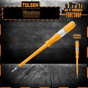 TOLSEN Big Voltage Tester 100-500V 4X190mm Neon Bulb 38115