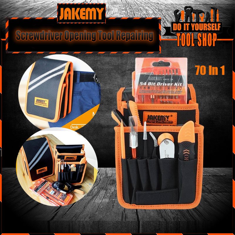 JAKEMY JM-P11 70-in-1 Precision Screwdriver Tweezer Opening