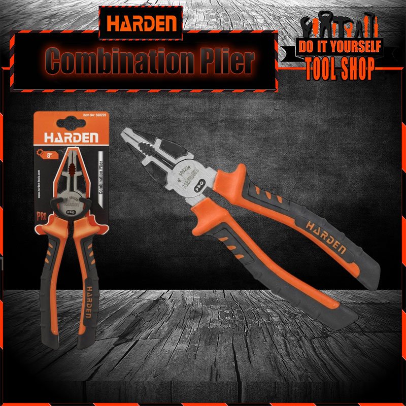 Harden Combination Plier 8" High CrV 560228 Harden tool