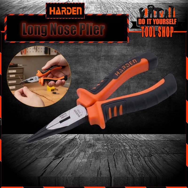 Harden Long Nose Plier 6" High CrV - 560201