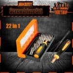 JAKEMY Portable 22-in-1 Multi Bit Screwdriver Set JM-8102