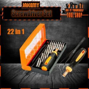 JAKEMY Portable 22-in-1 Multi Bit Screwdriver Set JM-8102