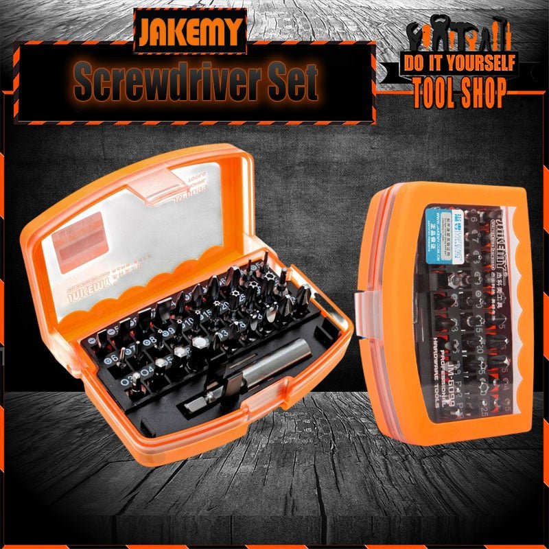 Jakemy 31 in 1 mini professional hardware tool bit set JM 6099