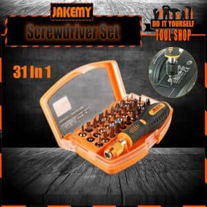 Jakemy 31-in-1 Professional Screwdriver Bit Set - CrV JM-6104