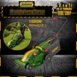 Jadever Electric Lawn Mower JDEN3805 Input Power 1600W in pakistan