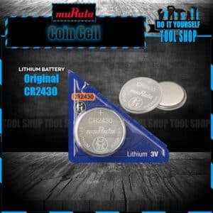 MuRata CR2430 3V lithium battery coin cell made in japan toolshop pk