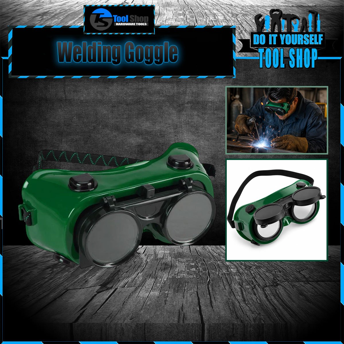 Premium Quality Flip up Welding Goggles Durable in pakistan