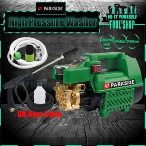 Parkside water jet high pressure washer 245 bar induction copper motor