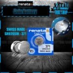 Renata SR920SW 371 silver oxide battery watch cell