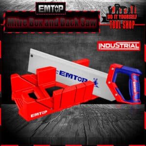 Total Mitre Saw Miter Box and Back Saw EHASMB3001