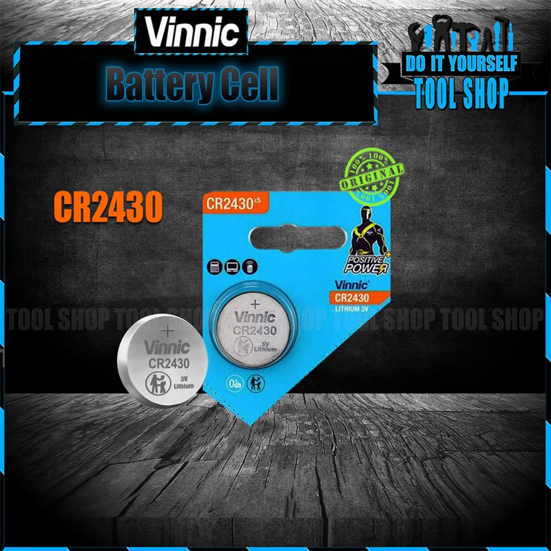Vinnic 1 Pcs CR2430 3V Lithium Button Cell Price in Pakistan