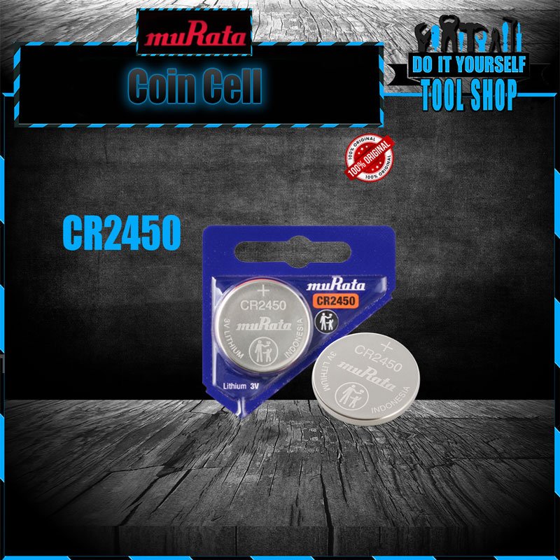 Murata CR2450 3V Lithium Button Cell Battery