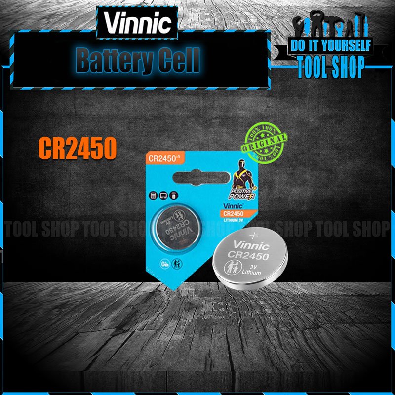 Vinnic 1 Pcs CR2450 3V Lithium Button Cell Price in Pakistan