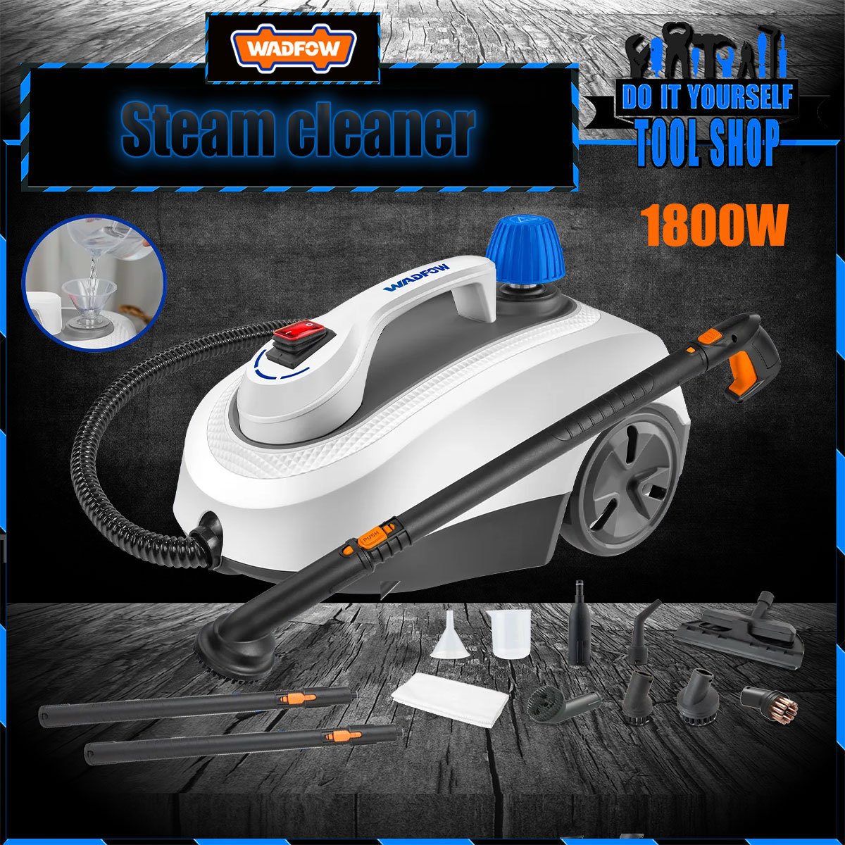 Wadfow Steam Cleaner WSC1515