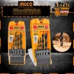 Ingco 5 Pcs Wood Drill Bits Set AKD5058