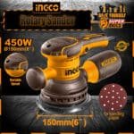 Ingco Rotary Sander 450W RS4516 Industrial