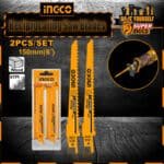 INGCO 2 Pcs Reciprocating Saw Blade For Wood SSB644D