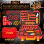 Ingco 26 Pcs Insulated Hand Tools Set HKITH2601 Industrial