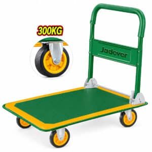 Tolsen Industrial Foldable Platform Hand Truck 300kg 4 TPR Wheels JDWB1330