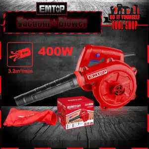 Emtop Aspirator Electric Blower + Dust Vacuum 400W EABR4003