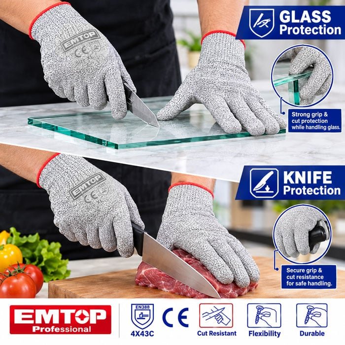 cut resistance gloves