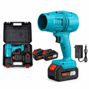 Cordless Super Star High Speed Blower, leaf, car, garden Lithium-Ion 2x Batteries in pakistan