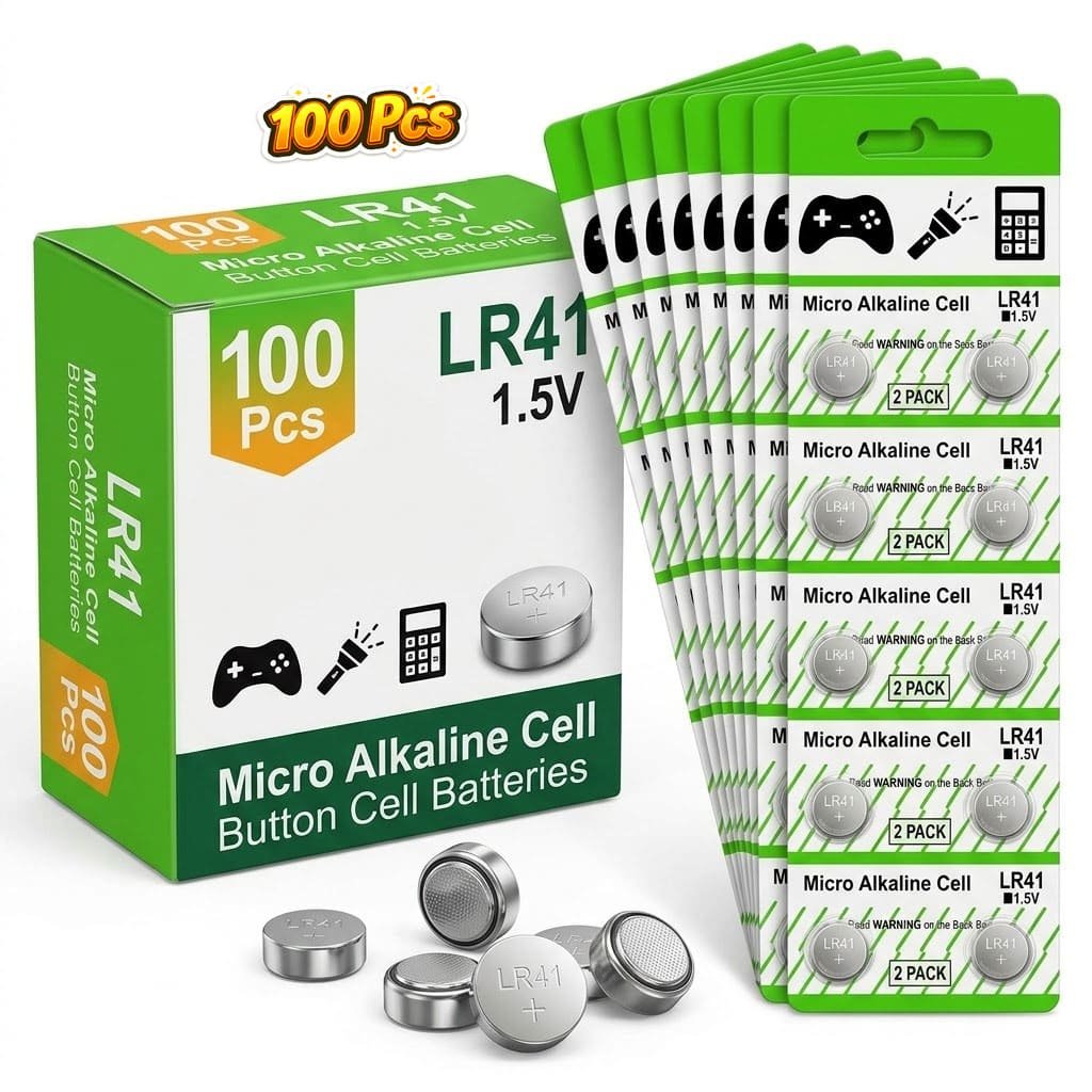 Alkaline Battery Coin LR41 Ag3